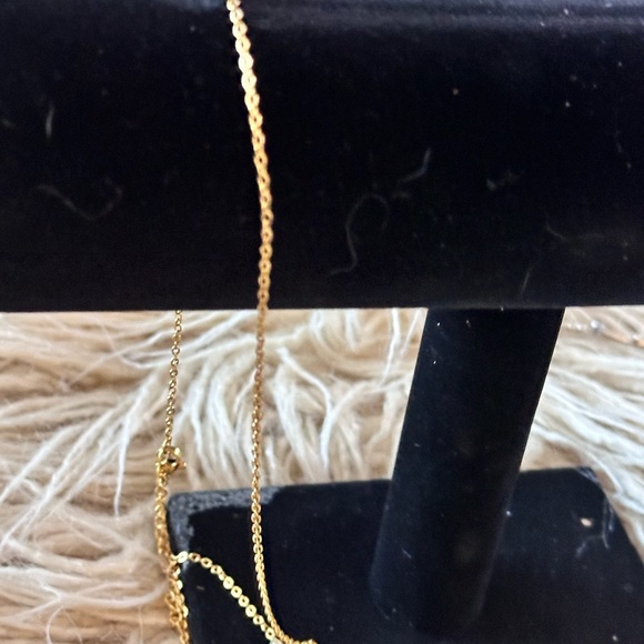 Faux Gold  Plated Positive Mind Vibes Life Adjustable Necklace - Picture 7 of 9